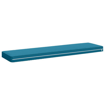 vidaXL 2-Piece Bench Cushions VUGHT 2 pcs 100% Polyester Light Blue