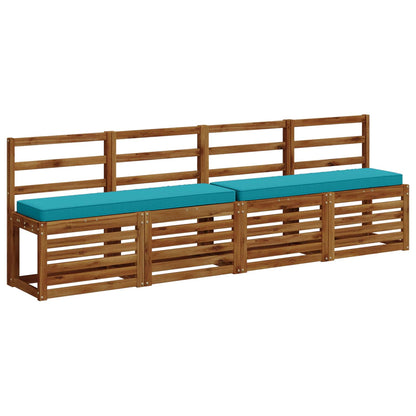 vidaXL 1-Piece Bench Cushion VUGHT 100% Polyester Turquoise