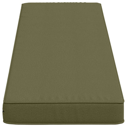 vidaXL 2-Piece Bench Cushions VUGHT 2 pcs 100% Polyester Olive Green