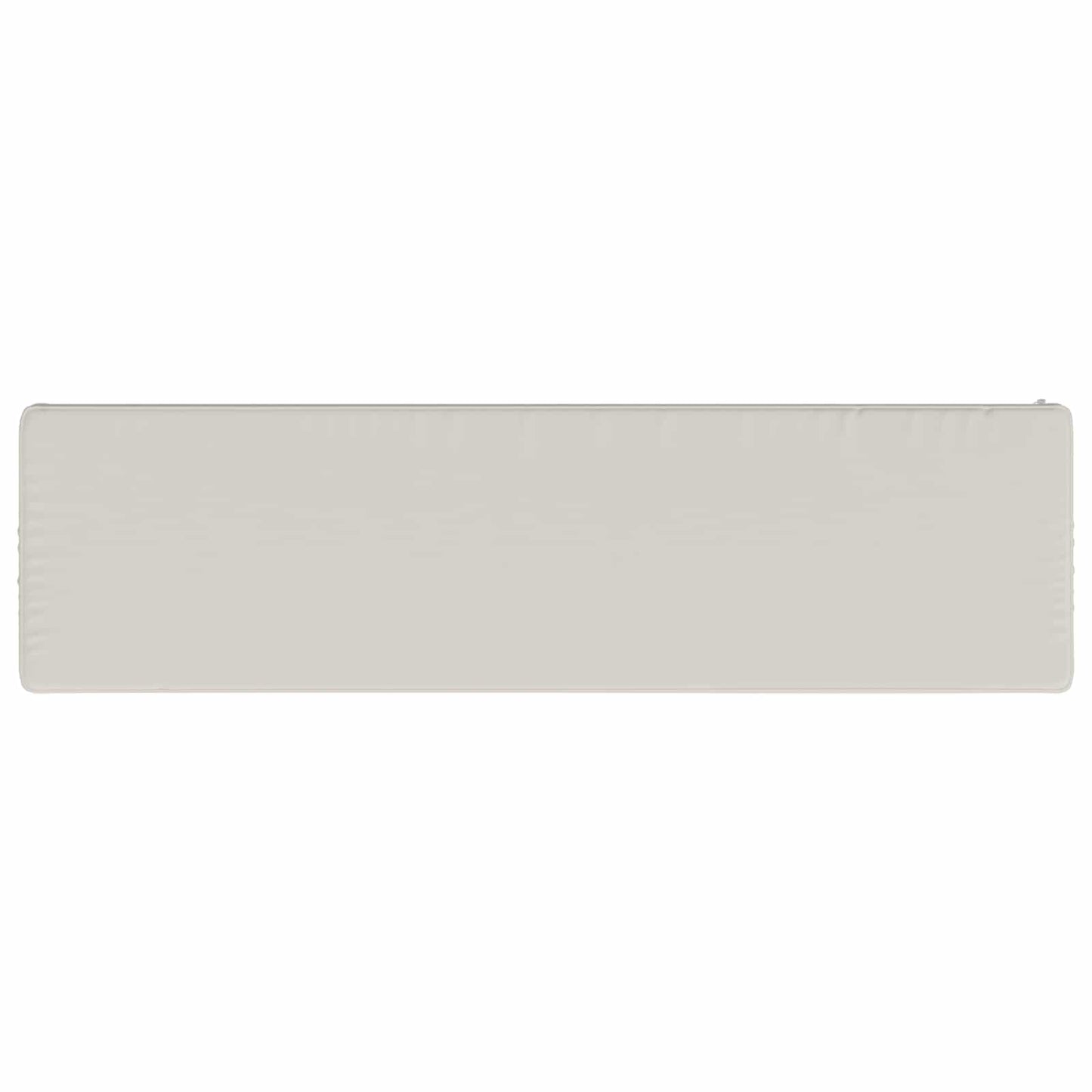 vidaXL 2-Piece Bench Cushions VUGHT 2 pcs 100% Polyester White