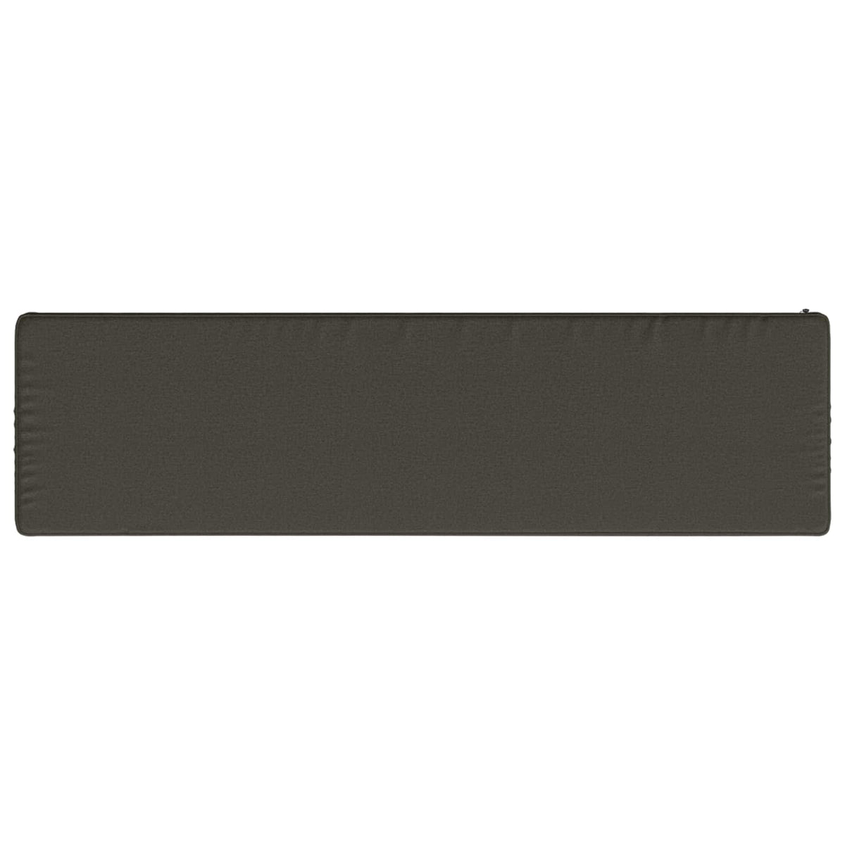 vidaXL 1-Piece Bench Cushion VUGHT 100% Polyester Anthracite