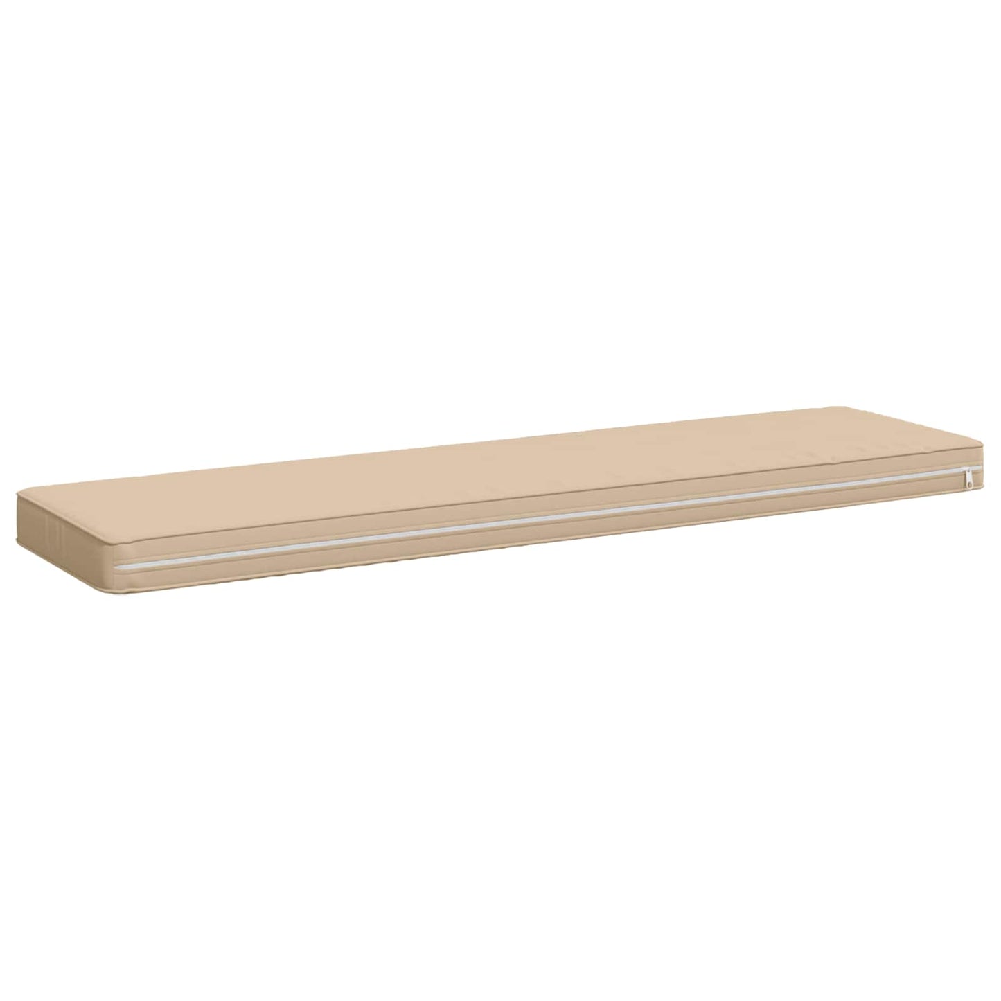 vidaXL 1-Piece Bench Cushion VUGHT 100% Polyester Cream
