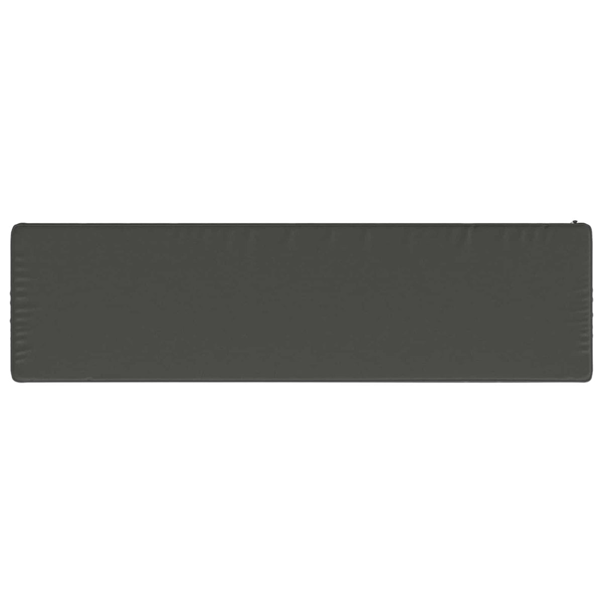 vidaXL 1-Piece Bench Cushion VUGHT 100% Polyester Anthracite