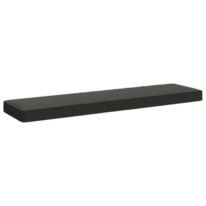 vidaXL 2-Piece Bench Cushions VUGHT 2 pcs 100% Polyester Anthracite