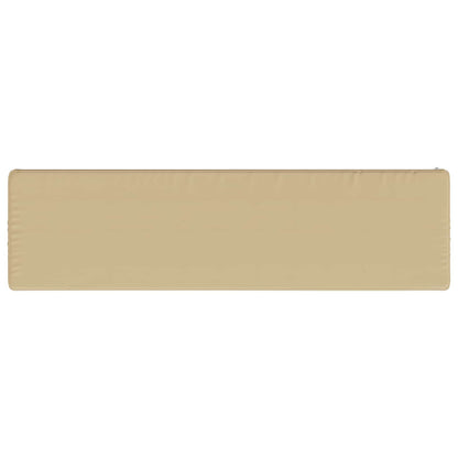 vidaXL 1-Piece Bench Cushion VUGHT 100% Polyester Beige