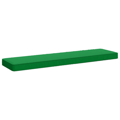 vidaXL 2-Piece Bench Cushions VUGHT 2 pcs 100% Polyester Green