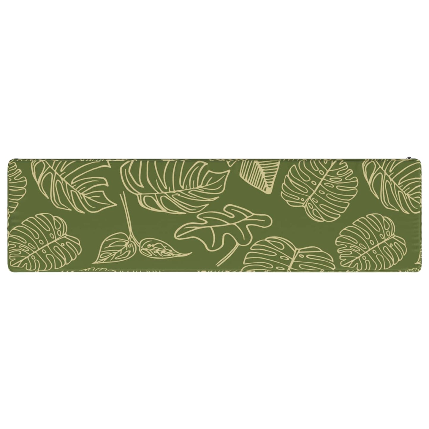 vidaXL 2-Piece Bench Cushions VUGHT 2 pcs 100% Polyester Leaf Design
