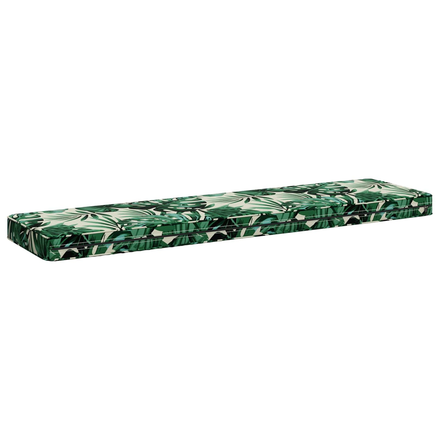 vidaXL 2-Piece Bench Cushions VUGHT 2 pcs 100% Polyester Leaf Pattern