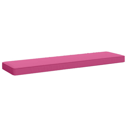 vidaXL 2-Piece Bench Cushions VUGHT 2 pcs 100% Polyester Pink