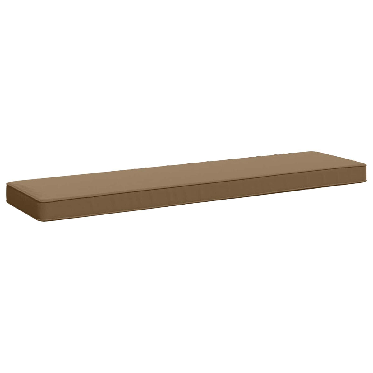 vidaXL 1-Piece Bench Cushion VUGHT 100% Polyester Taupe