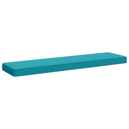 vidaXL 1-Piece Bench Cushion VUGHT 100% Polyester Turquoise