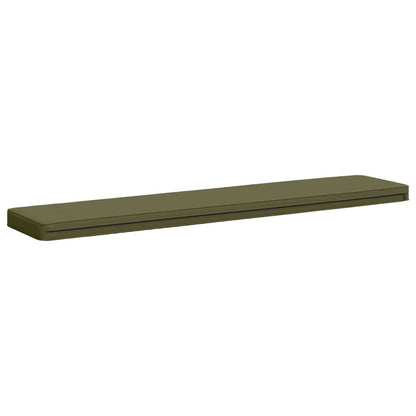vidaXL 1-Piece Bench Cushion VUGHT 100% Polyester Olive Green