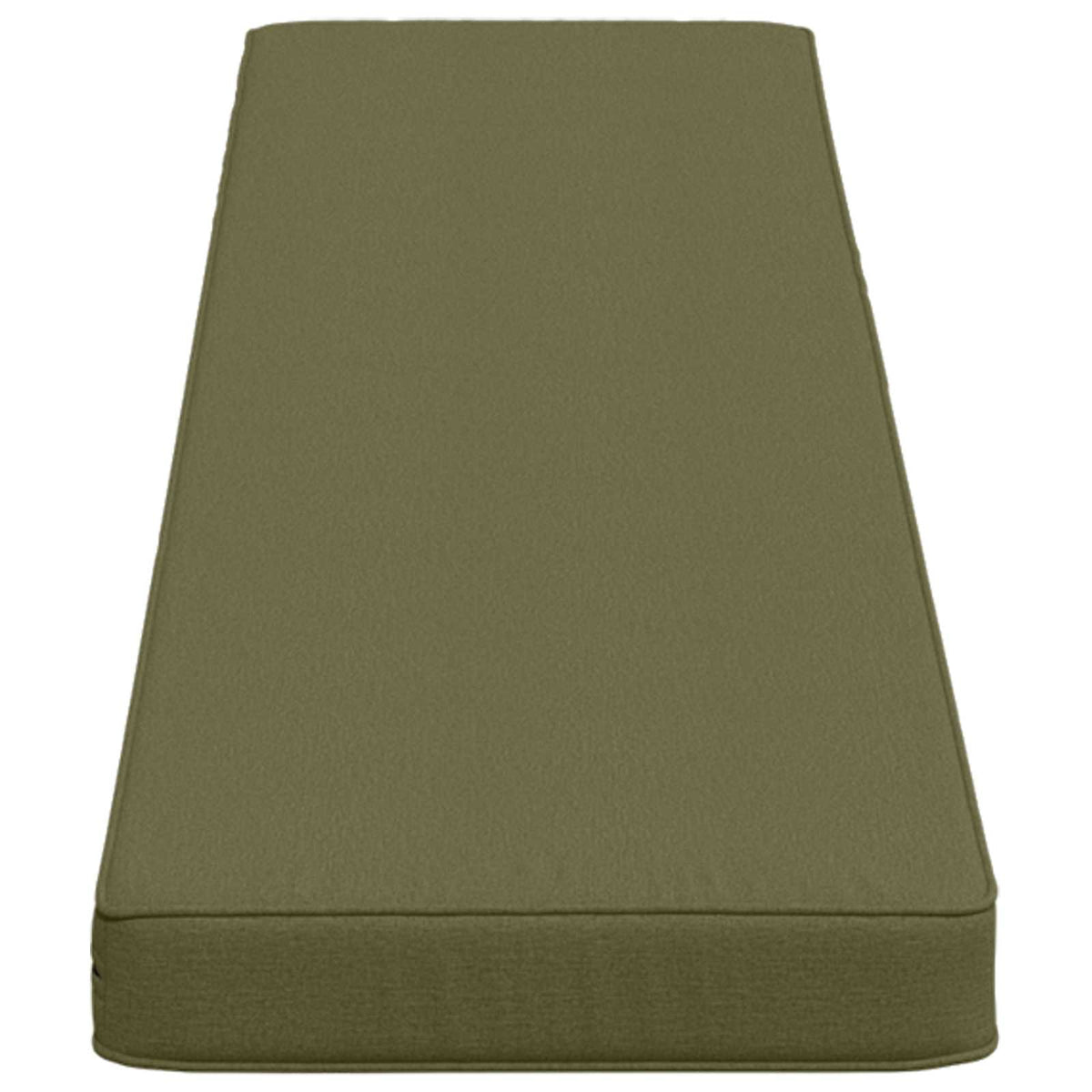 vidaXL 2-Piece Bench Cushions VUGHT 2 pcs 100% Polyester Olive Green