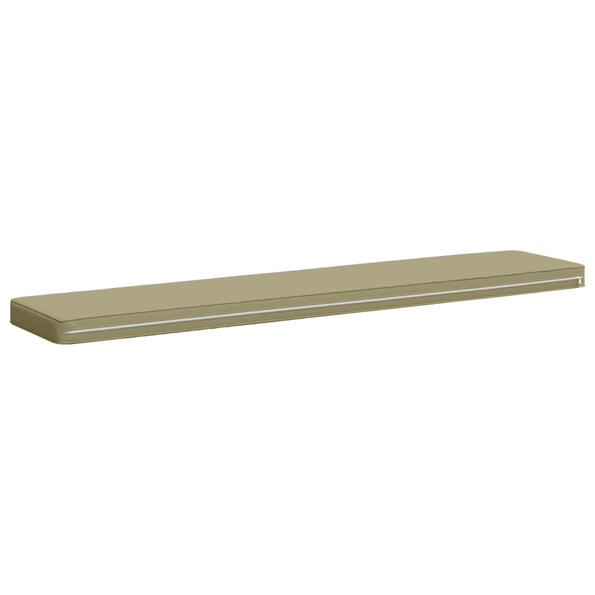 vidaXL 2-Piece Bench Cushions VUGHT 2 pcs 100% Polyester Light Green