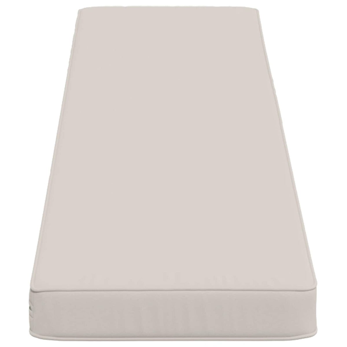 vidaXL 2-Piece Bench Cushions VUGHT 2 pcs 100% Polyester White