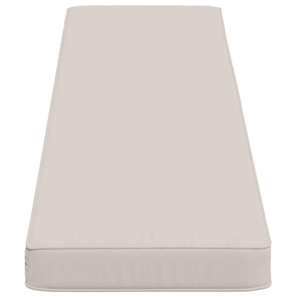 vidaXL 2-Piece Bench Cushions VUGHT 2 pcs 100% Polyester White