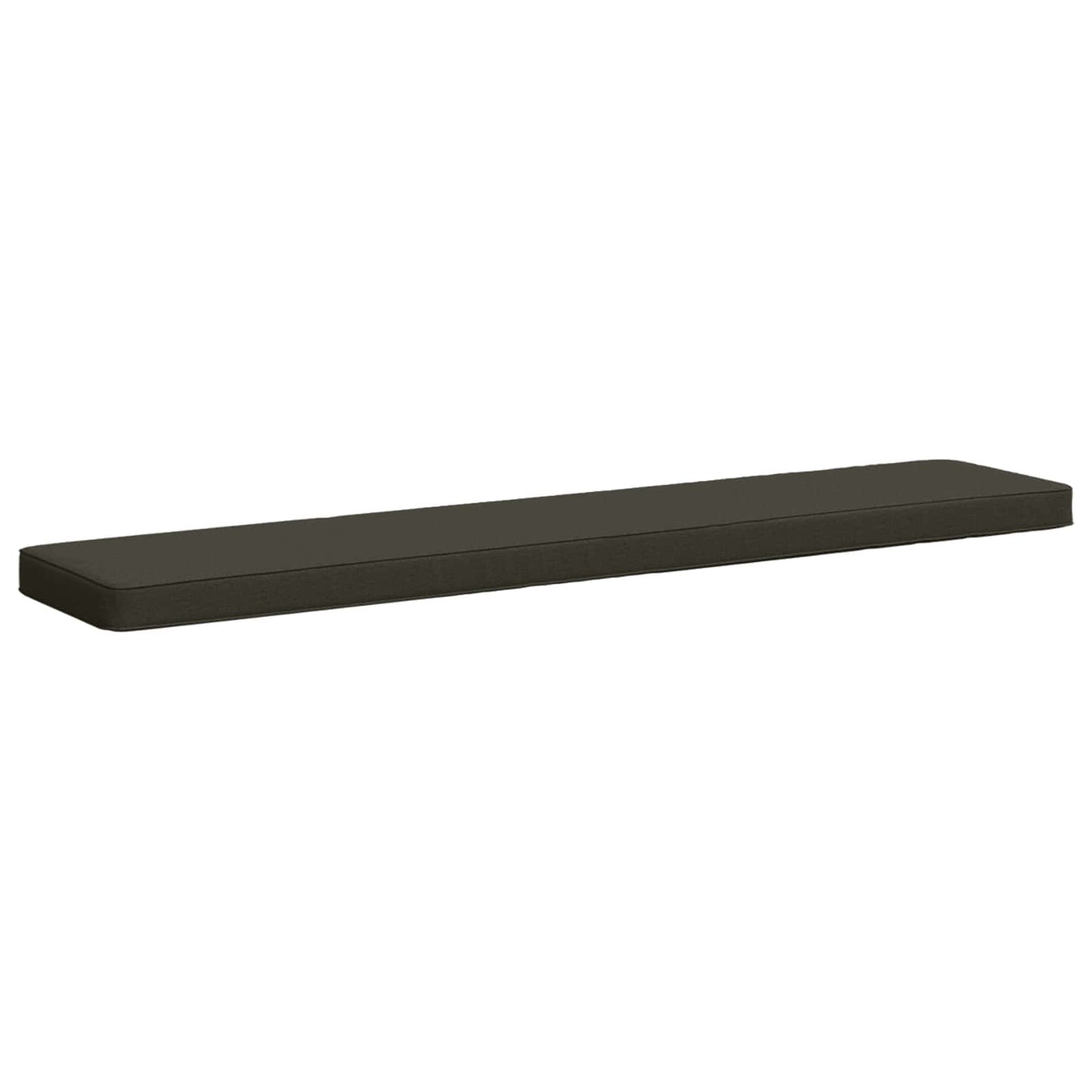 vidaXL 1-Piece Bench Cushion VUGHT 100% Polyester Anthracite