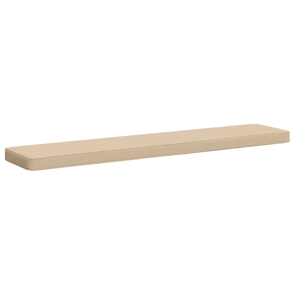 vidaXL 2-Piece Bench Cushions VUGHT 2 pcs 100% Polyester Cream