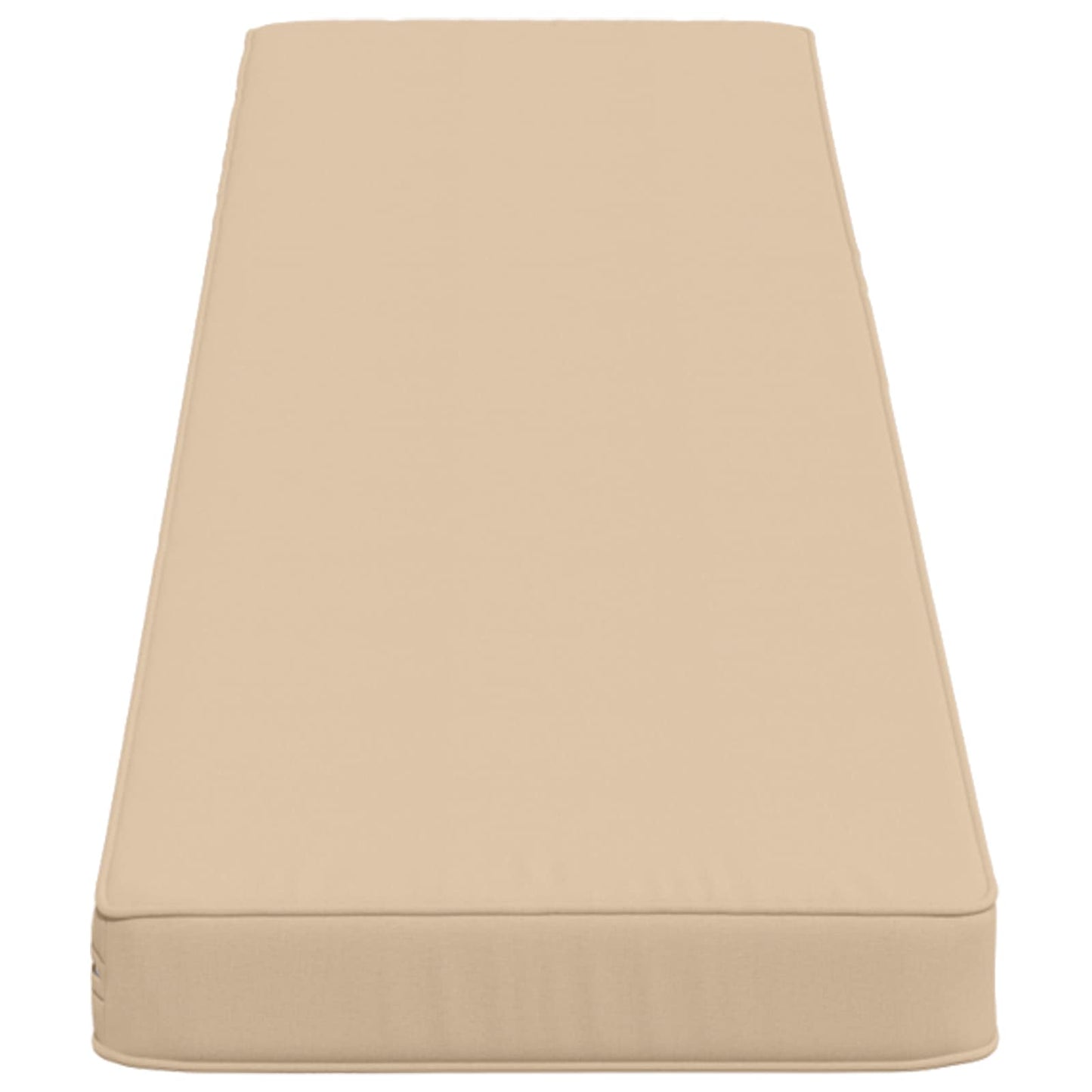 vidaXL 2-Piece Bench Cushions VUGHT 2 pcs 100% Polyester Cream