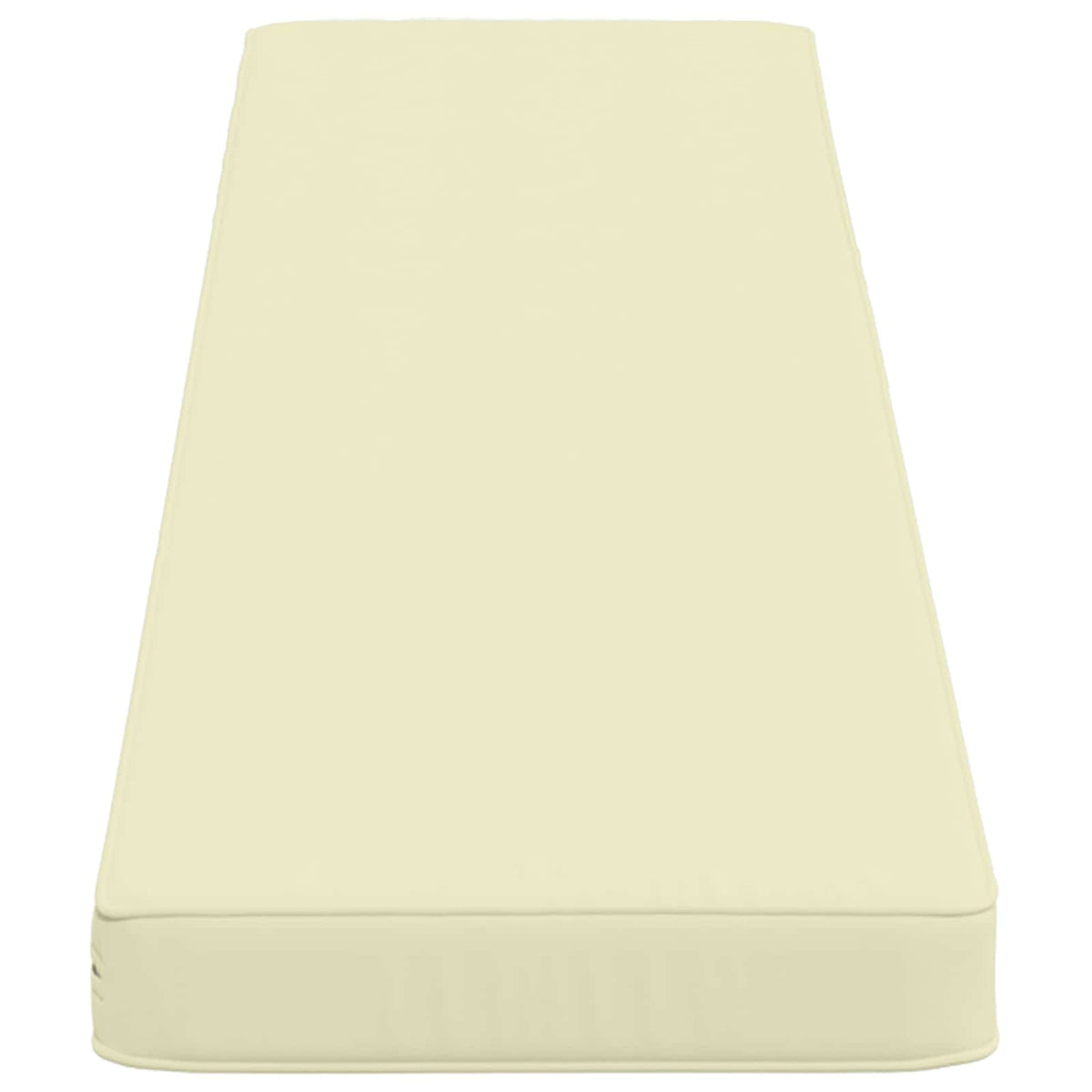 vidaXL 1-Piece Bench Cushion VUGHT 100% Polyester Cream