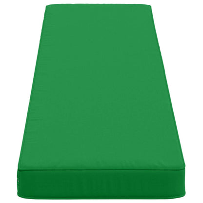 vidaXL 2-Piece Bench Cushions VUGHT 2 pcs 100% Polyester Green
