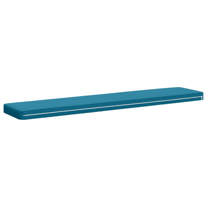 vidaXL 1-Piece Bench Cushion VUGHT 100% Polyester Light Blue