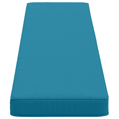vidaXL 1-Piece Bench Cushion VUGHT 100% Polyester Light Blue