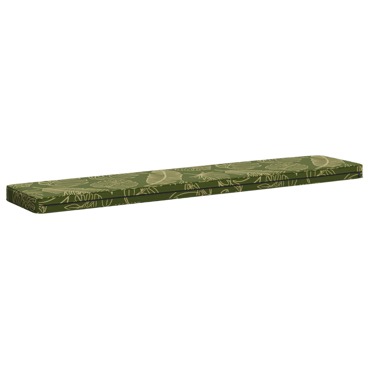 vidaXL 2-Piece Bench Cushions VUGHT 2 pcs 100% Polyester Leaf Design