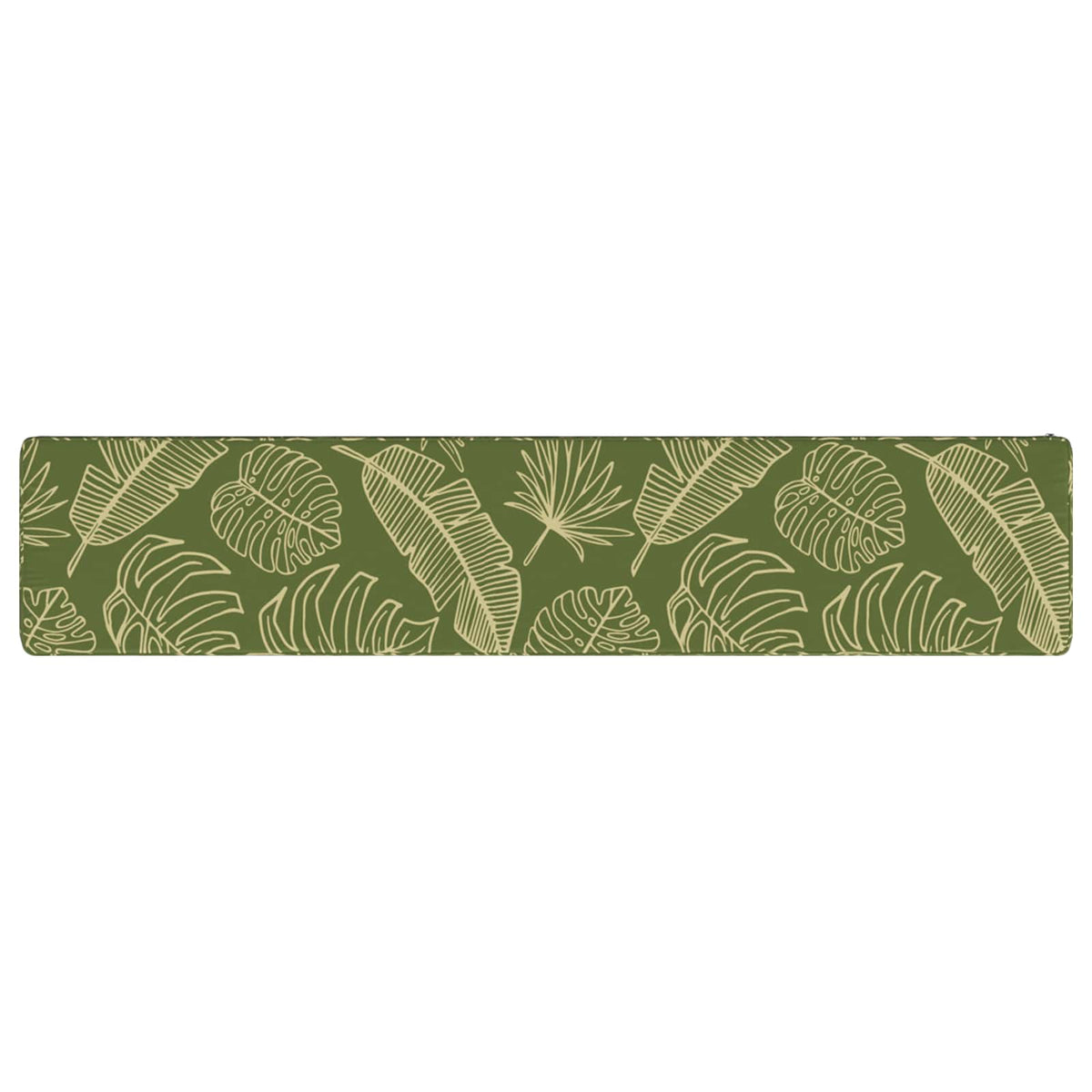 vidaXL 2-Piece Bench Cushions VUGHT 2 pcs 100% Polyester Leaf Design