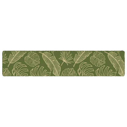 vidaXL 2-Piece Bench Cushions VUGHT 2 pcs 100% Polyester Leaf Design