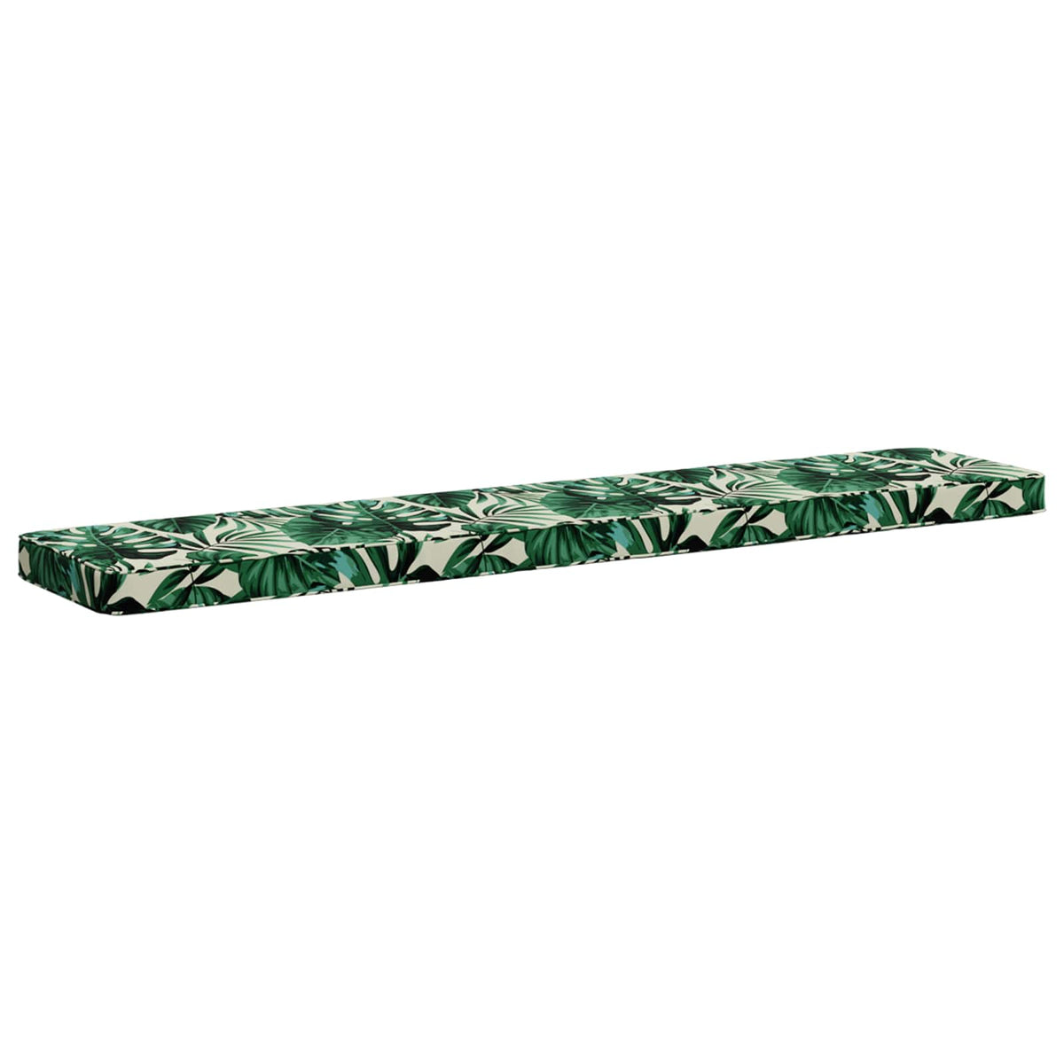 vidaXL 2-Piece Bench Cushions VUGHT 2 pcs 100% Polyester Leaf Pattern