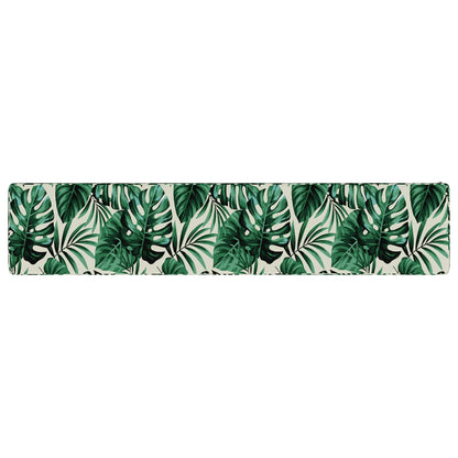 vidaXL 2-Piece Bench Cushions VUGHT 2 pcs 100% Polyester Leaf Pattern