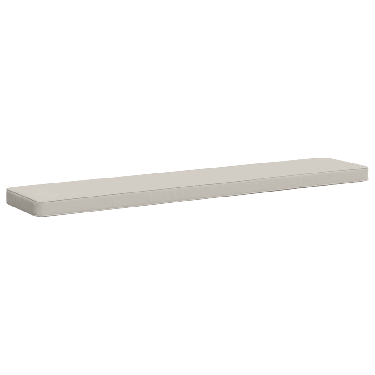 vidaXL 2-Piece Bench Cushions VUGHT 2 pcs 100% Polyester White