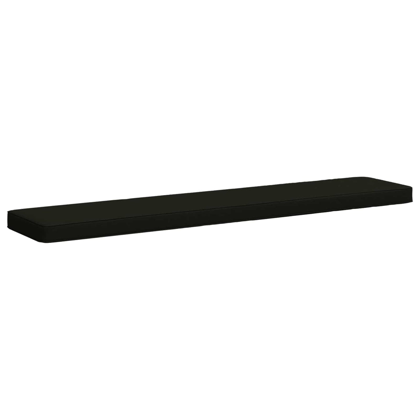 vidaXL 1-Piece Bench Cushion VUGHT 100% Polyester Black