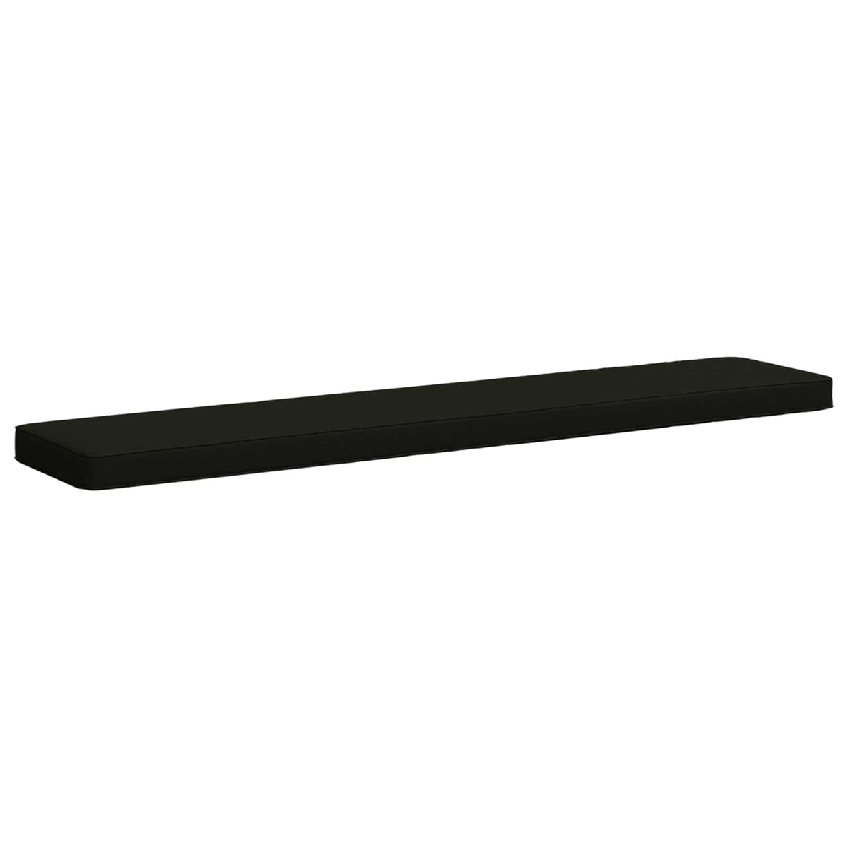 vidaXL 2-Piece Bench Cushions VUGHT 2 pcs 100% Polyester Black