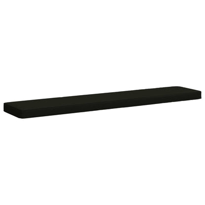 vidaXL 2-Piece Bench Cushions VUGHT 2 pcs 100% Polyester Black