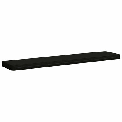 vidaXL 2-Piece Bench Cushions VUGHT 2 pcs 100% Polyester Black