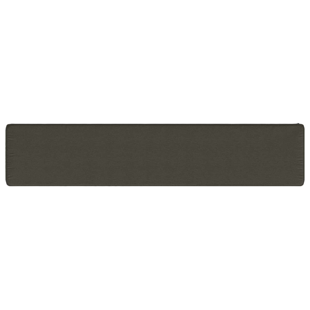 vidaXL 1-Piece Bench Cushion VUGHT 100% Polyester Anthracite