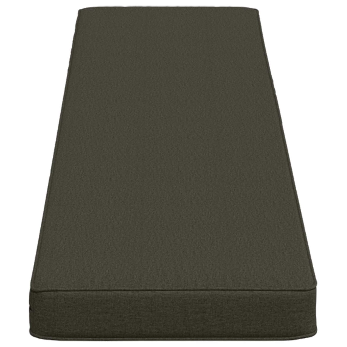 vidaXL 2-Piece Bench Cushions VUGHT 2 pcs 100% Polyester Anthracite