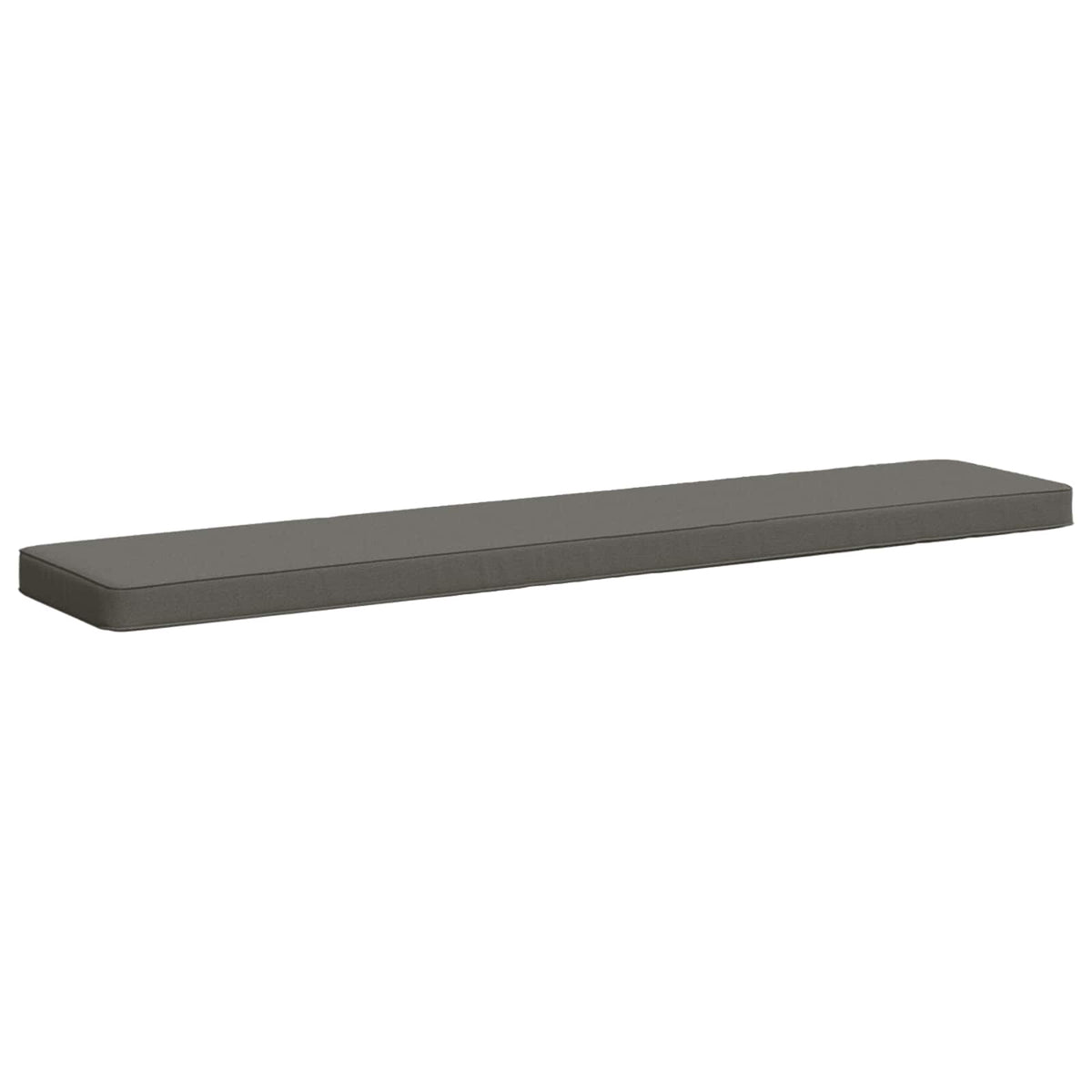 vidaXL 2-Piece Bench Cushions VUGHT 2 pcs 100% Polyester Grey