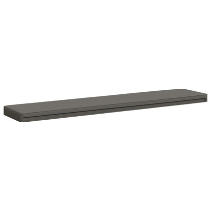 vidaXL 2-Piece Bench Cushions VUGHT 2 pcs 100% Polyester Grey
