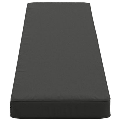 vidaXL 1-Piece Bench Cushion VUGHT 100% Polyester Anthracite