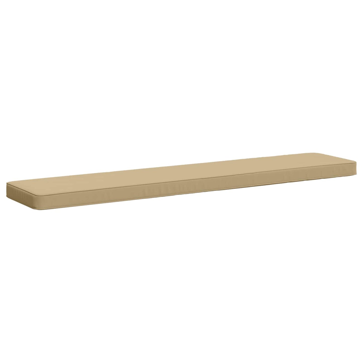 vidaXL 1-Piece Bench Cushion VUGHT 100% Polyester Beige