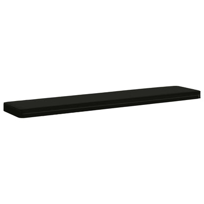 vidaXL 1-Piece Bench Cushion VUGHT 100% Polyester Black