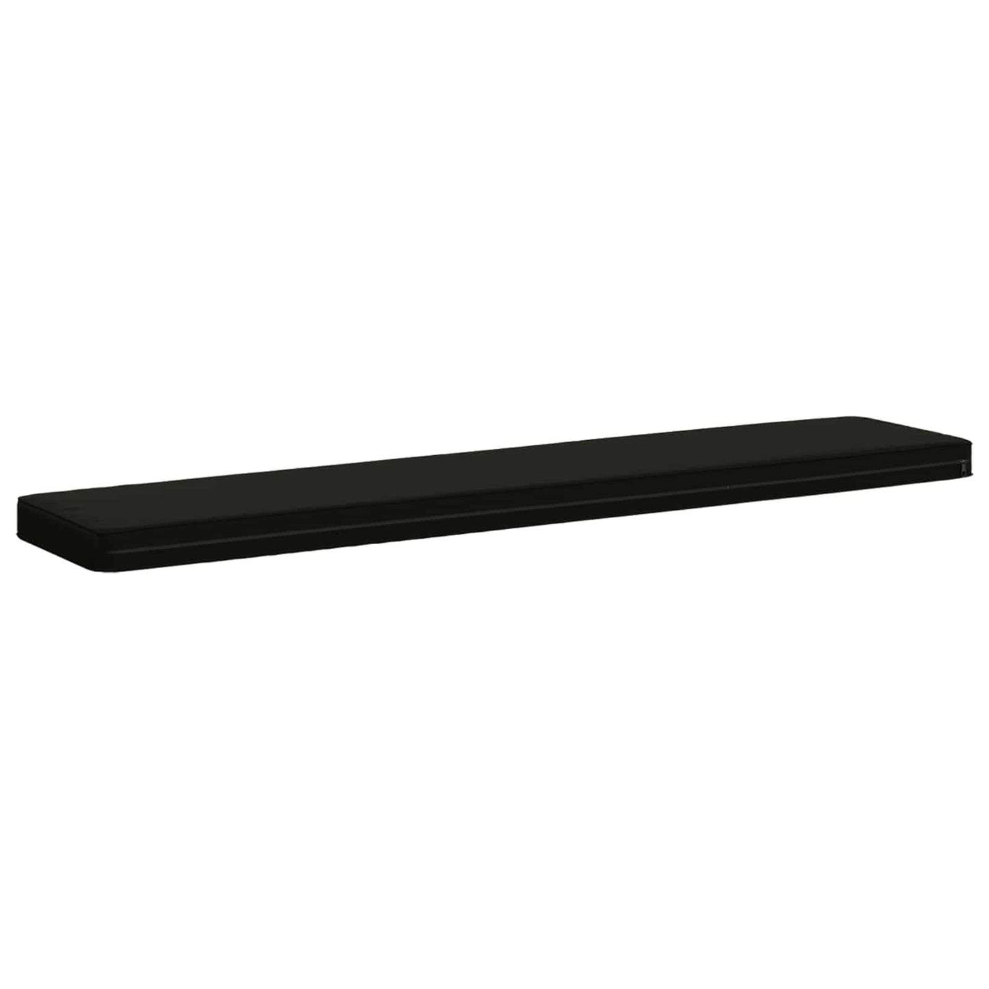 vidaXL 2-Piece Bench Cushions VUGHT 2 pcs 100% Polyester Black