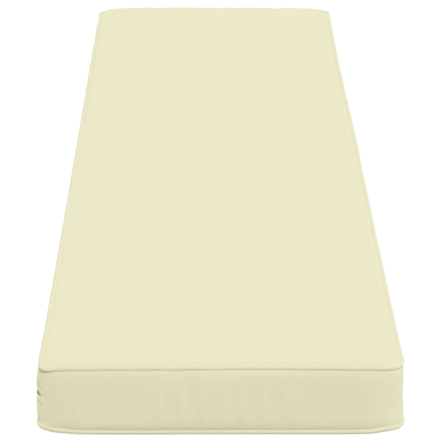 vidaXL 1-Piece Bench Cushion VUGHT 100% Polyester Cream