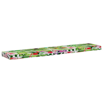 vidaXL 1-Piece Bench Cushion VUGHT 100% Polyester Multicolour