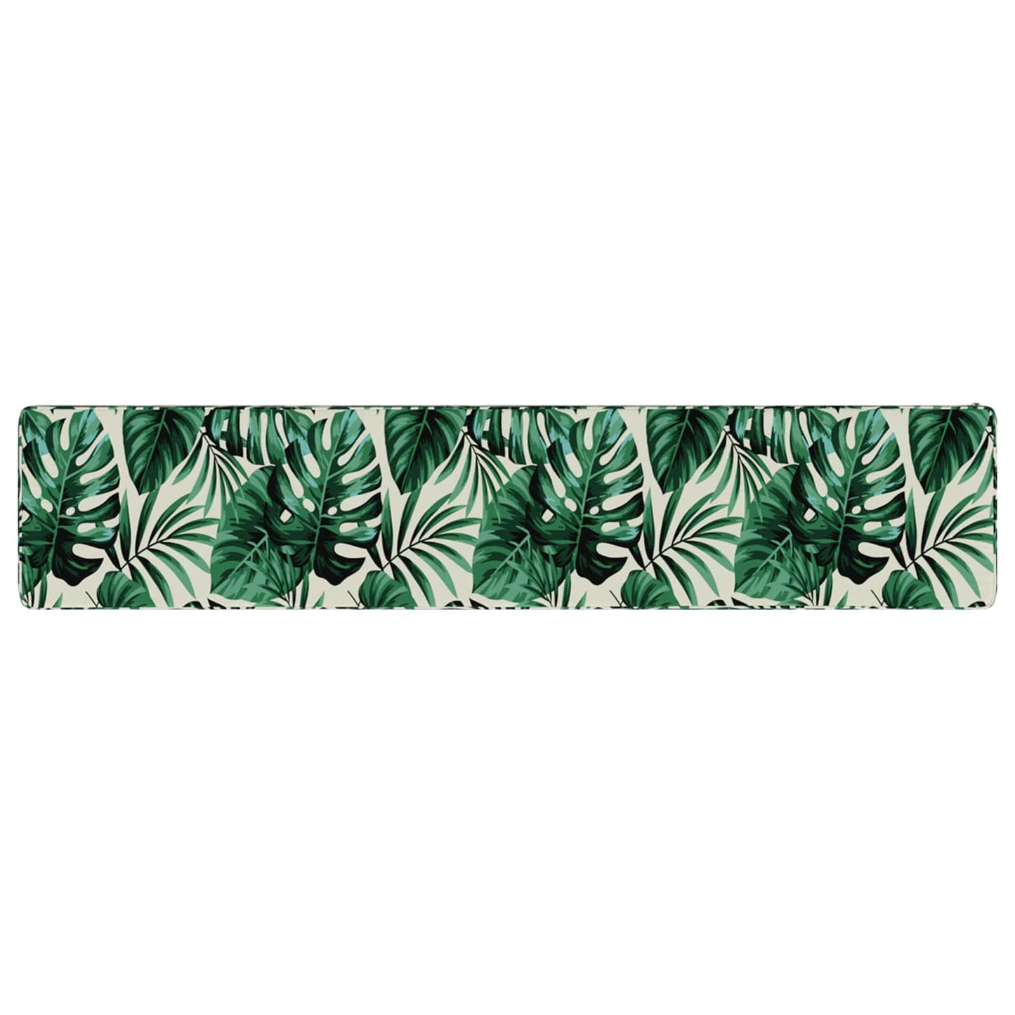 vidaXL 2-Piece Bench Cushions VUGHT 2 pcs 100% Polyester Leaf Pattern