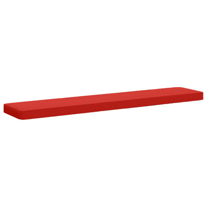 vidaXL 2-Piece Bench Cushions VUGHT 2 pcs 100% Polyester Red