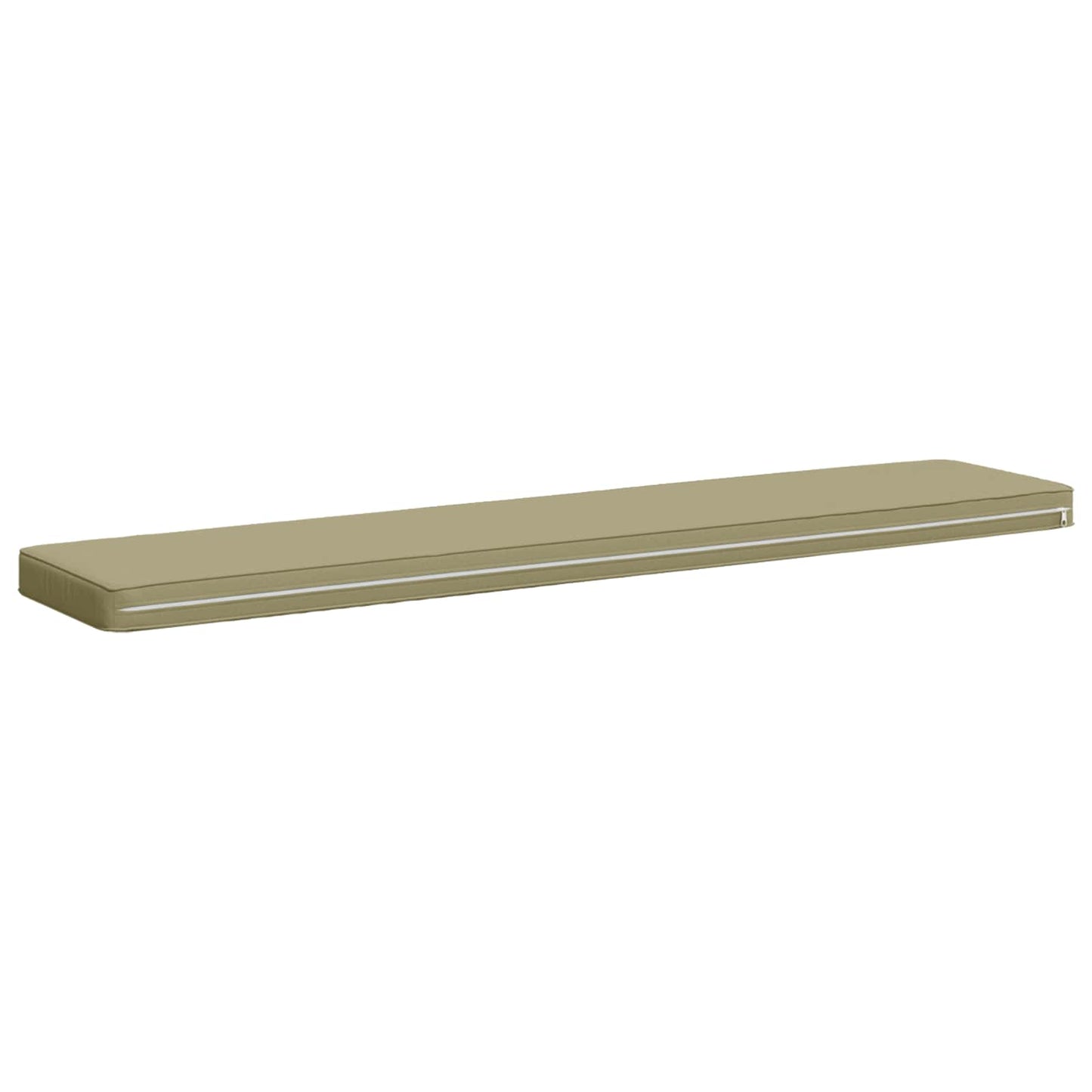 vidaXL 2-Piece Bench Cushions VUGHT 2 pcs 100% Polyester Light Green
